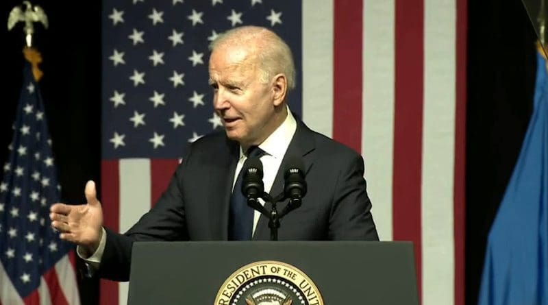 US President Joe Biden. Photo Credit: Screenshot White House video