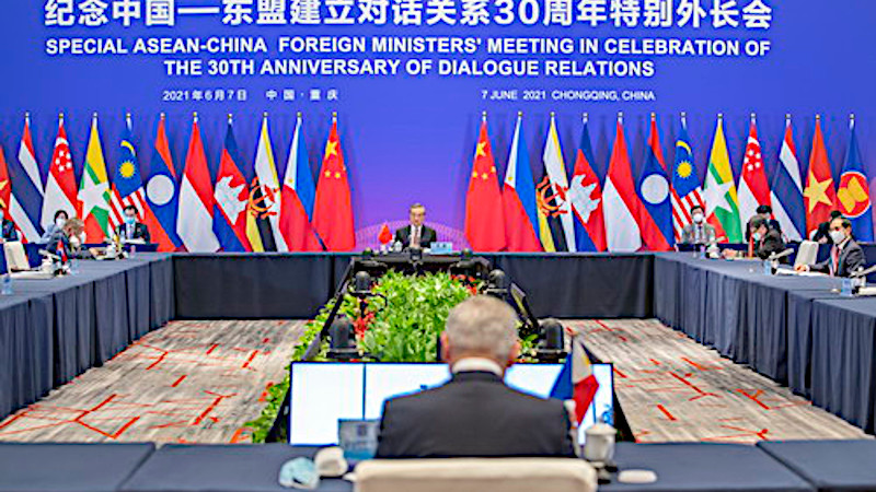 ASEAN-China Foreign Ministers meeting in Chongqing. Photo Credit: ASEAN