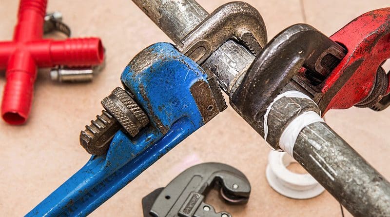 Plumbing Pipe Wrenches Plumber Repair Maintenance