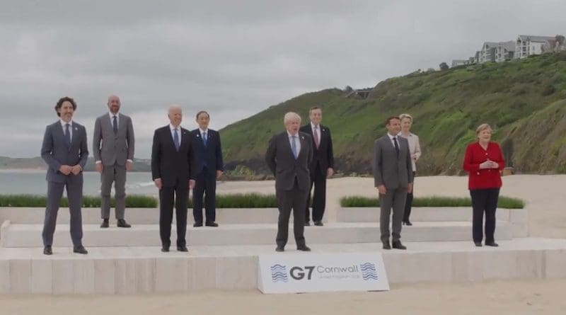 G-7 Summit in Cornwall, England. Photo Credit: The White House video screenshot