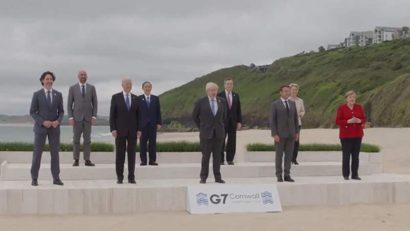 G-7 Summit in Cornwall, England. Photo Credit: The White House video screenshot