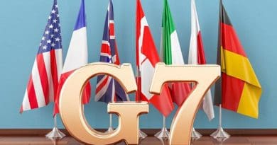 Flags of G-7 G7. Photo Credit: Mehr News Agency