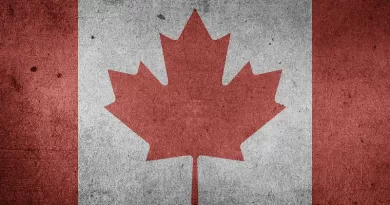 Canada North America National Flag Flag Grunge