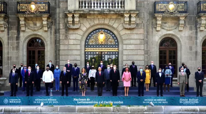 21st Summit of Foreign Ministers from the Community of Latin American and the Caribbean States (CELAC), July 24, 2021. Photo Credit: Government of México.