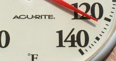 Thermometer Weather Temperature Hot Summer 120 Gauge
