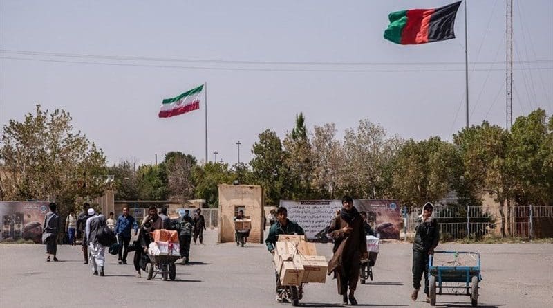 Afghanistan - Iran border crossing. Photo Credit: Tasnim News Agency