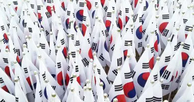 Flags South Korea
