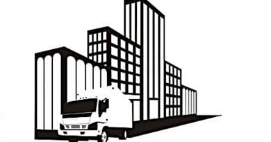 delivery vehicle electric Van Truck Trucking Icon Moving Car Cargo