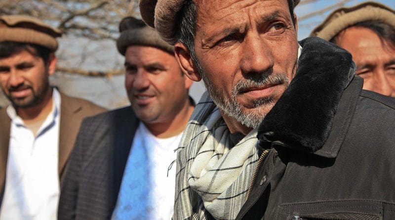 Man Portrait Afghanistan Village Elders Men