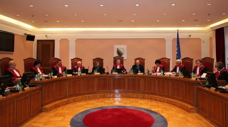The judges of the Bosnian Constitutional Court. Photo: The Constitutional Court.