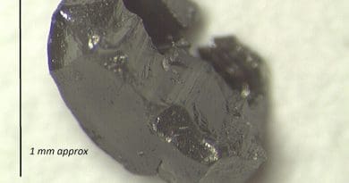 One of the 2.7 billion year-old diamonds used in this work CREDIT Credit: Michael Broadley