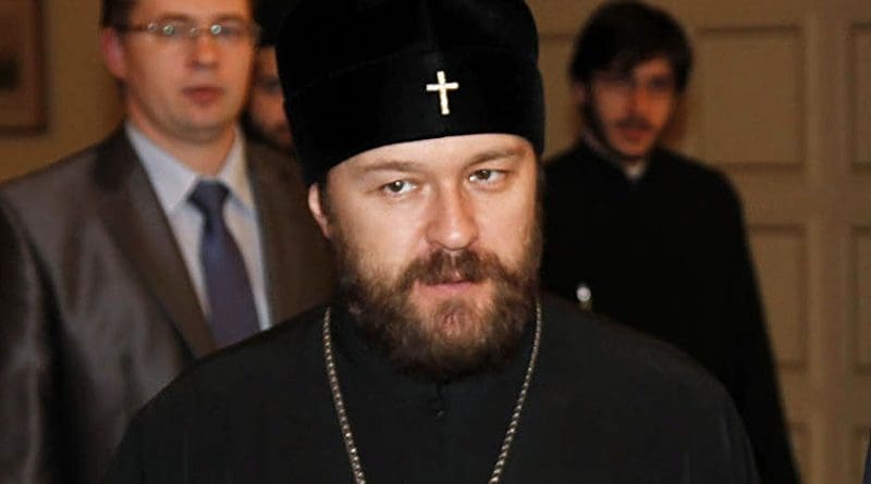 Russian Orthodox Church's Metropolitan Hilarion. Photo Credit: Υπουργείο Εξωτερικών, Wikipedia Commons