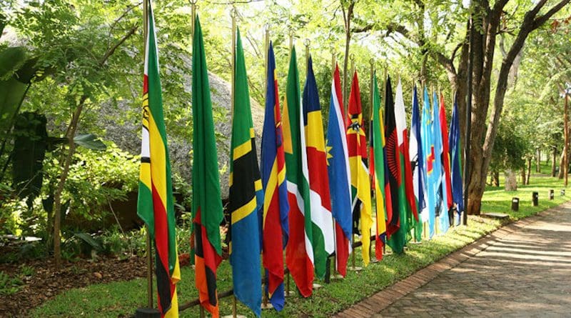 Southern African Development Community (SADC) flags. (Photo supplied)