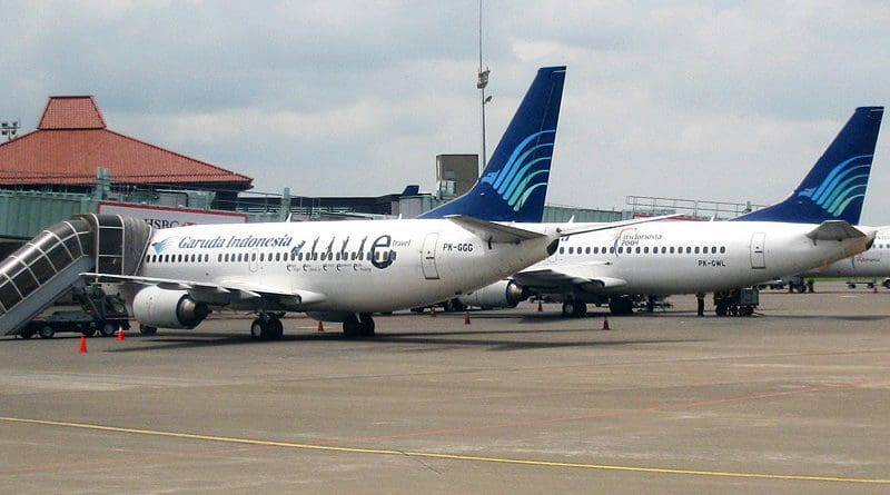 Garuda Indonesia airlines. Photo Credit: Gunawan Kartapranata, Wikipedia Commons