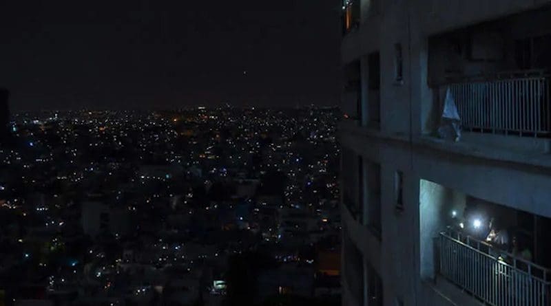 Blackout in Iran. Photo Credit: Iran News Wire