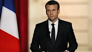 France's President Emmanuel Macron. Photo Credit: Mehr News Agency
