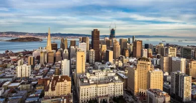 California San Francisco Skyline Urban San Francisco Skyline