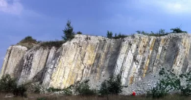 Salzgitter-Salder: A perfect rock boundary sequence over 40 metres. CREDIT: Silke Voigt, Goethe University Frankfurt