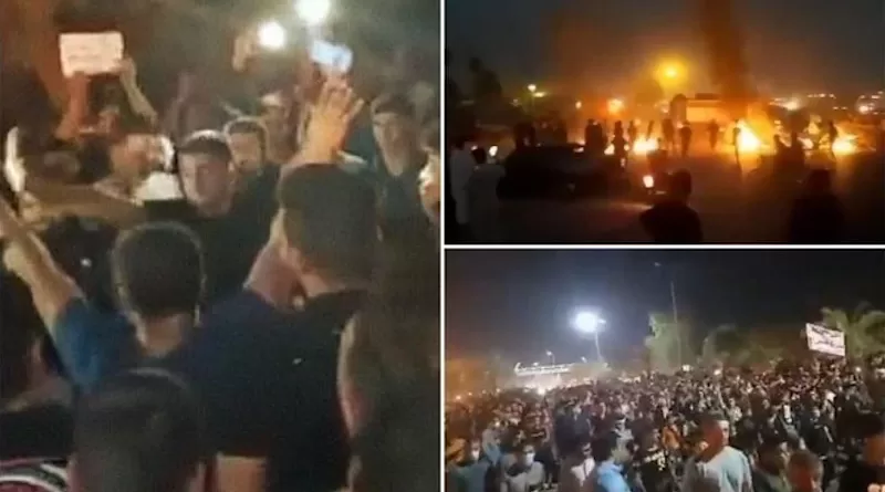 Protests in Iran. (Screenshots/Social Media)