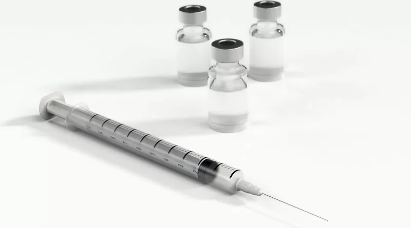 Vaccine Syringe Shot Medicine Bottle Medical Needle