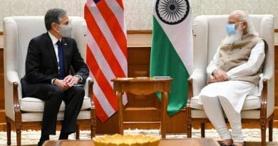 US Secretary of State Antony Blinken with India's Prime Minister Narendra Modi. Photo Credit: India PM Office