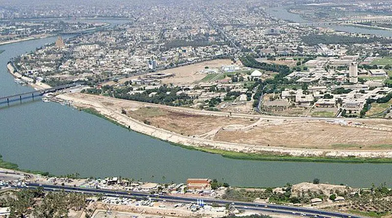 View of the Tigris as it flows through Baghdad, Iraq. Photo Credit: Chairman of the Joint Chiefs of Staff, Wikipedia Commons
