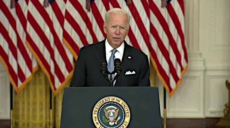 US President Joe Biden. Photo Credit: Screenshot White House video