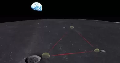 Conceptual design of Gravitational-wave Lunar Observatory for Cosmology on the surface of the moon. CREDIT: Karan Jani
