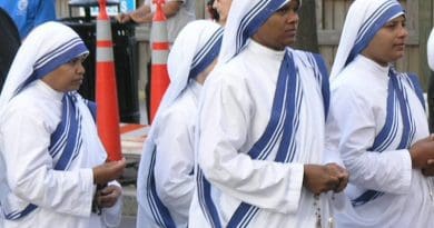 File photo of religious sisters from the Missionaries of Charity. Photo Credit: Fennec, Wikipedia Commons