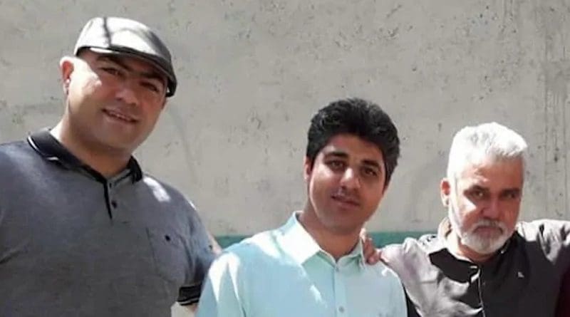 Iranian Christian converts Milad Goudarzi, Ameen Khaki, and Alireza Nourmohammadi. Photo Credit: Iran News Wire