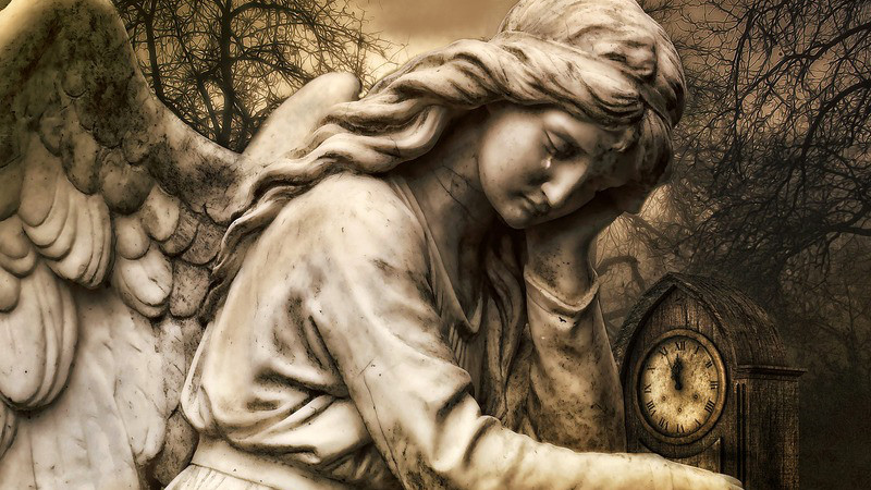 Gothic Fantasy Dark Dark Angel Angel Tear Mystery End Times