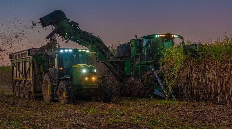 Australia Farm Tractor John Deere Sugar Sugar Cane Harvesting