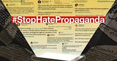 A campaign calling on Iran’s government to end hate speech against the country’s Bahá’ís draws unprecedented global support from many segments of society. Credit: BWNS