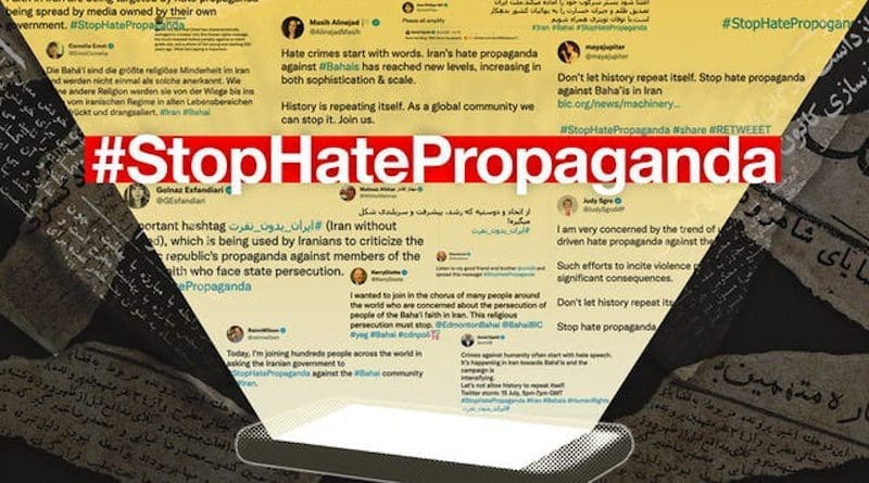 A campaign calling on Iran’s government to end hate speech against the country’s Bahá’ís draws unprecedented global support from many segments of society. Credit: BWNS