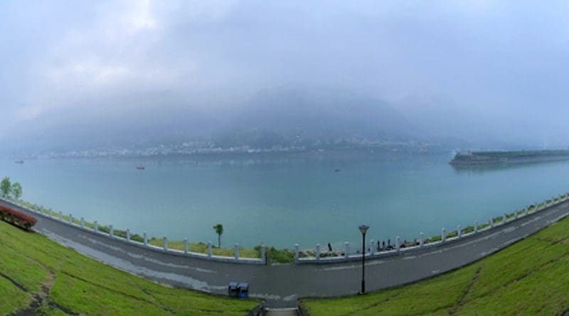 Downstream channel of the Three Gorges Dam CREDIT: Tong CUI