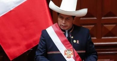 Peru's President Pedro Castillo. Credit: ANDINA/Prensa Presidencia.