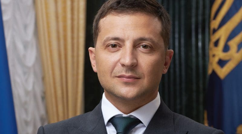 Ukraine's President Volodymyr Zelensky official portrait. Photo Credit: Ukraine President Office, Wikipedia Commons