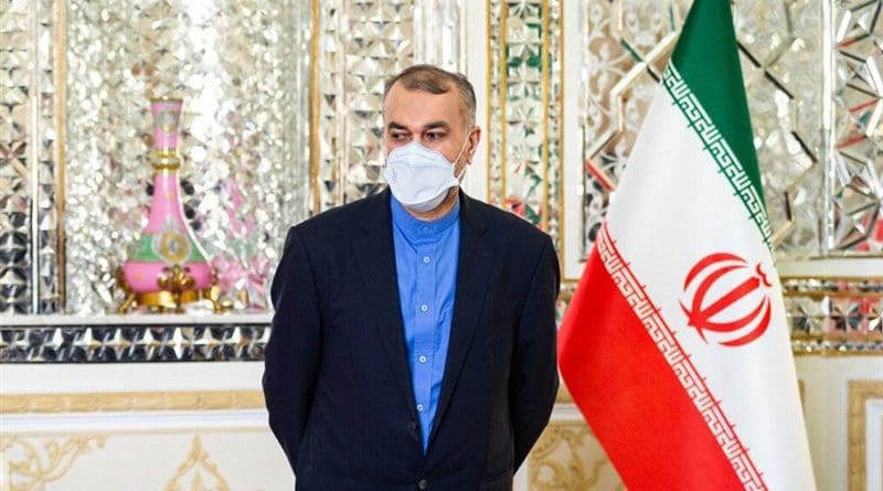 Foreign Minister of Iran Hossein Amirabdollahian. Photo Credit: Tasnim News Agency