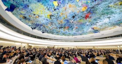 File photo of UN Human Rights Council in Geneva. Credit: Wikimedia Commons.