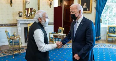 India's Prime Minister Narendra Modi with US President Joe Biden in the White House Oval Office. Photo Credit: The White House