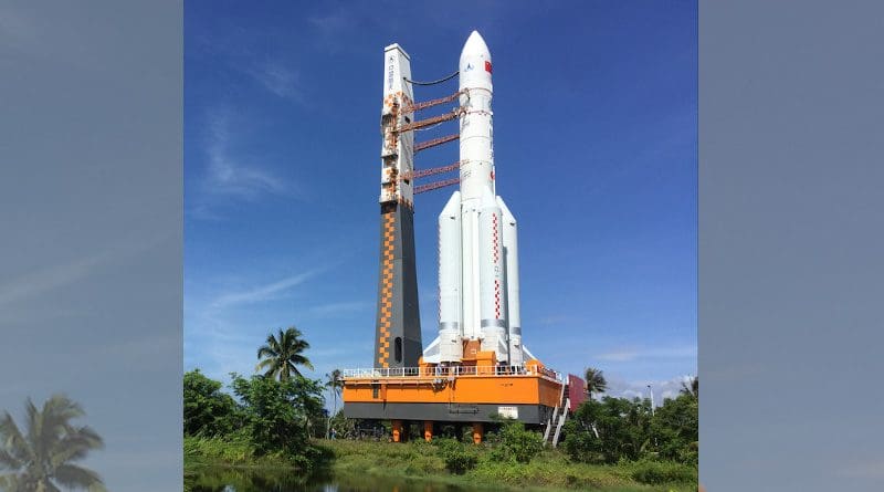 China is reaching for new heights in space exploration with its world-class space transportation systems. LM-5B is one its flagship launch vehicles. CREDIT: Prof. Xiaojun Wang from the China Academy of Launch Vehicle Technology