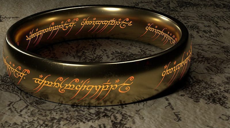 Ring Lord Of The Rings Hobbit Dragon Magic