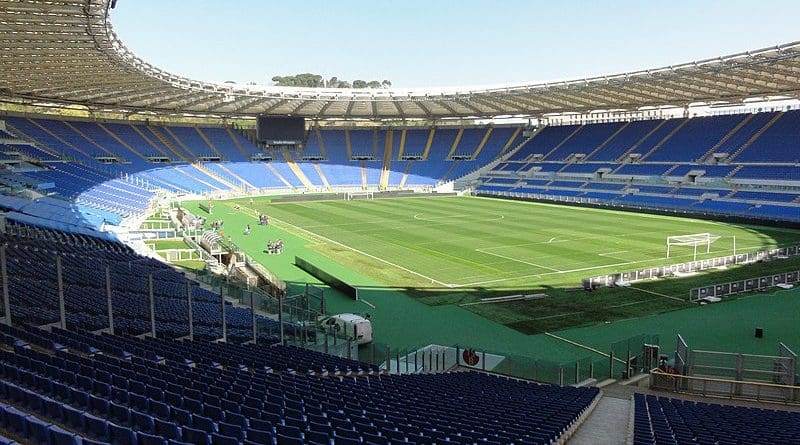Italy's Stadio Olimpico. Photo Credit: ildirettore, Wikipedia Commons