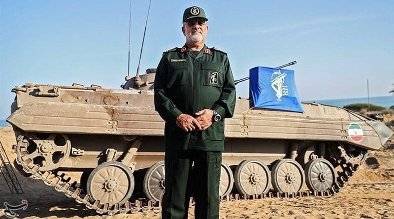 Commander of the Islamic Revolution Guards Corps (IRGC) Ground Force Brigadier General Mohammad Pakpour. Photo Credit: Tasnim News Agency