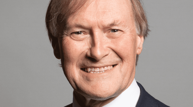 Official portrait of Sir David Amess. Photo Credit: Richard Townshend, Wikipedia Commons