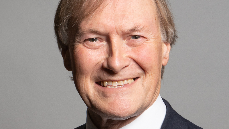 Official portrait of Sir David Amess. Photo Credit: Richard Townshend, Wikipedia Commons