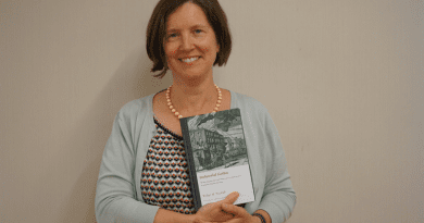 UMass Lowell English Associate Prof. Bridget Marshall has published a new book that explores how the American Industrial Revolution contributed to Gothic literature, (Photo credit: Katharine Webster)
