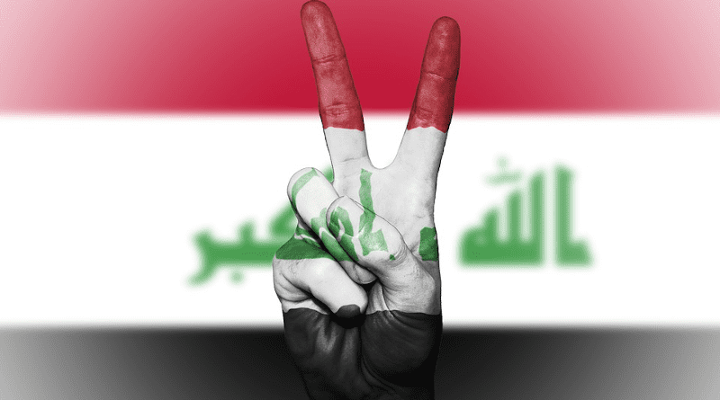 iraq flag peace