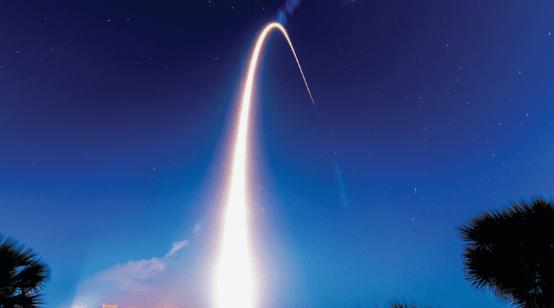 Falcon 9 Starlink L24 rocket successfully launches from SLC-40 at Cape Canaveral Space Force Station, Florida, April 28, 2021 (U.S. Space Force/Joshua Conti)