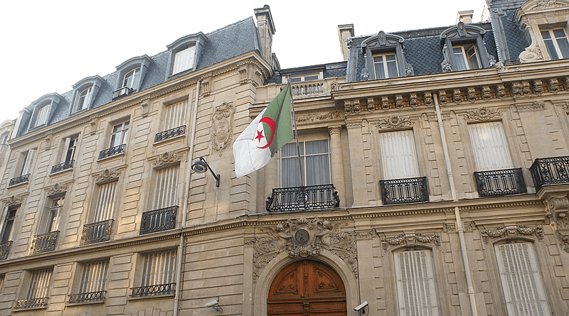 Algeria's embassy in Paris, France. Photo Credit: Pymouss, Wikipedia Commons